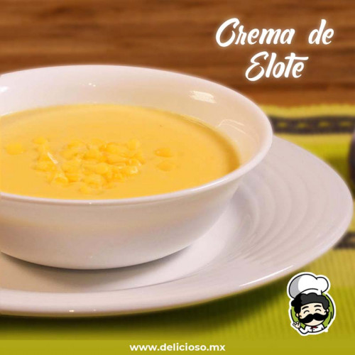 Crema de Elote Casera y Dulce (Sopa)