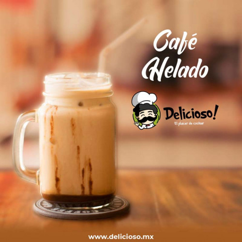 Café Helado Cremoso (Iced Coffee con Leche)