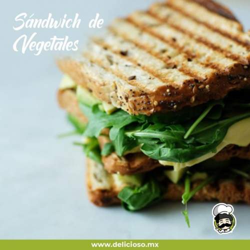 Sándwich Vegetariano Gourmet: Fresco y Saludable