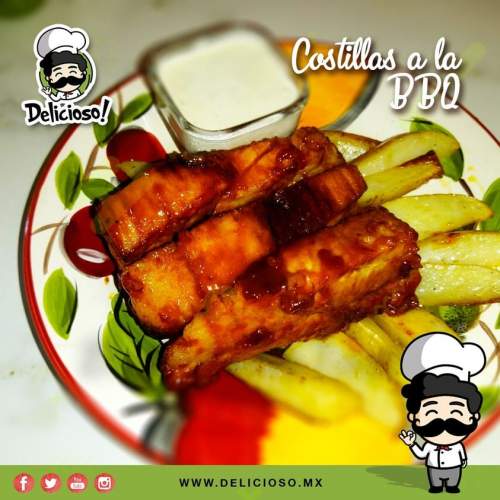 Costillas de Cerdo a la BBQ: Suaves y Jugosas