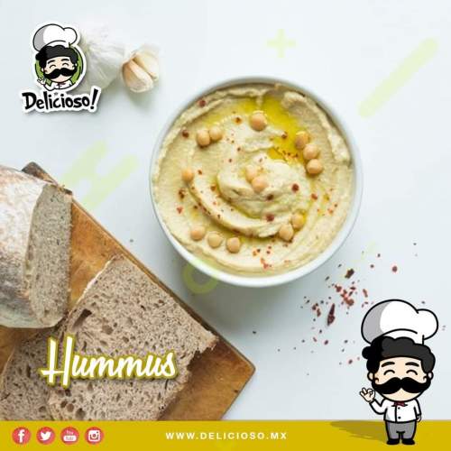 Hummus de Garbanzo: Dip Saludable y Proteico
